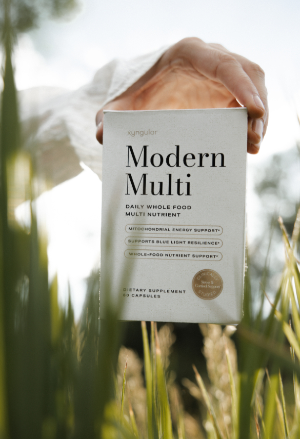Reach for the modern multivitamin formulated for the world we live in. Most multivitamins are made in a lab. Modern Multi starts in a field.