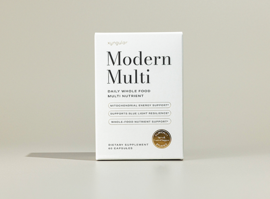 Modern Multi was designed to fill the common nutritional gaps created by our modern lifestyle with a whole-food, bioavailable approach that supports the nutrients your body needs for long-term vitality and healthy aging.