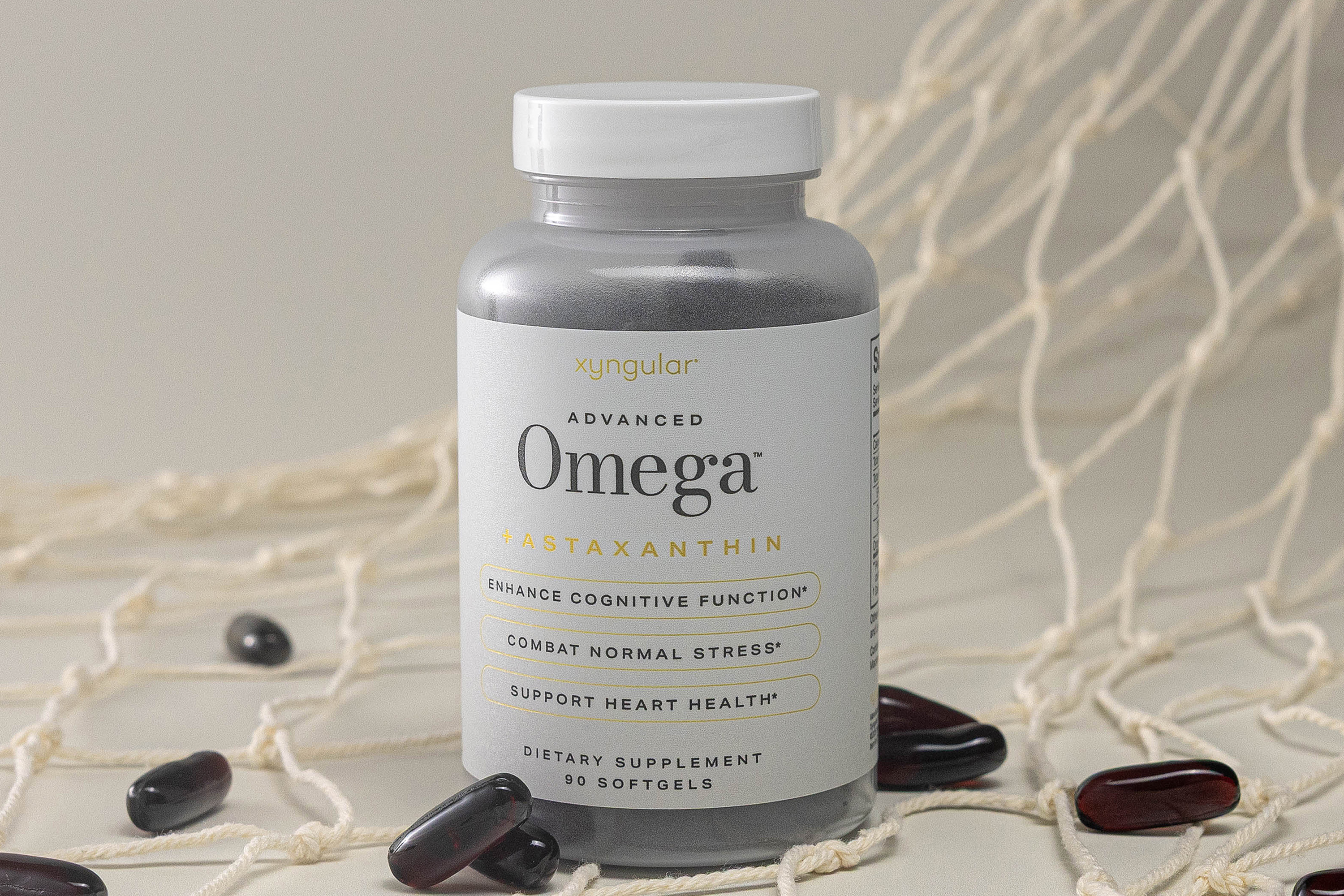 Advanced Omega + Astaxanthin softgels
